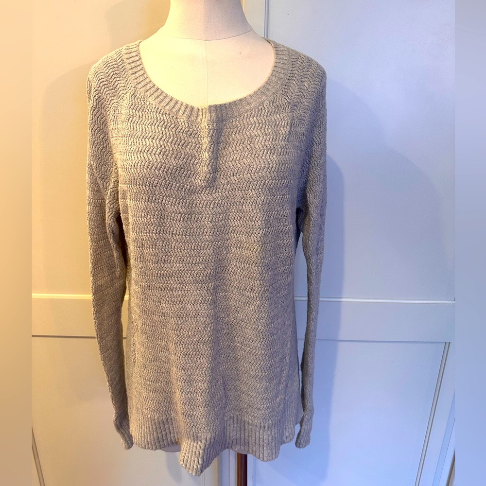 Loft gray sweater